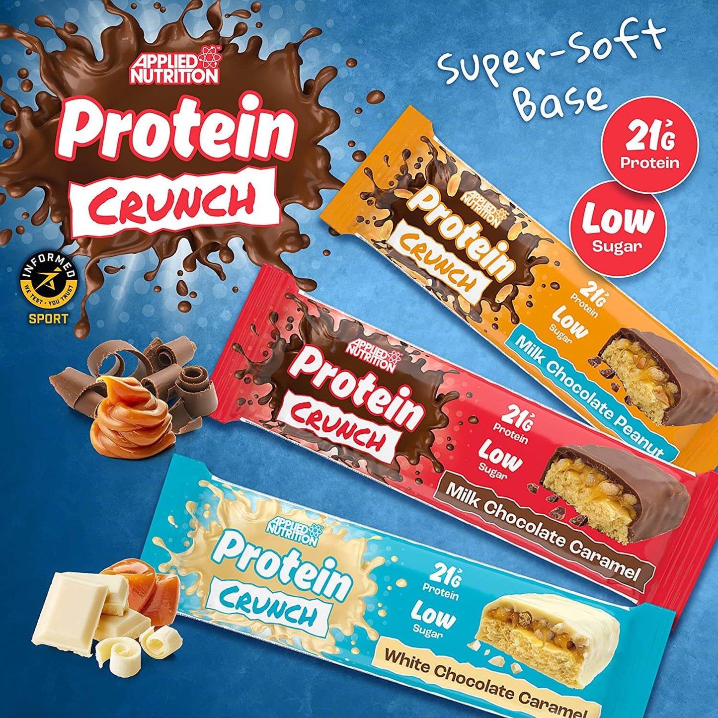 APPLIED NUTRITION PROTEIN CRUNCH BAR