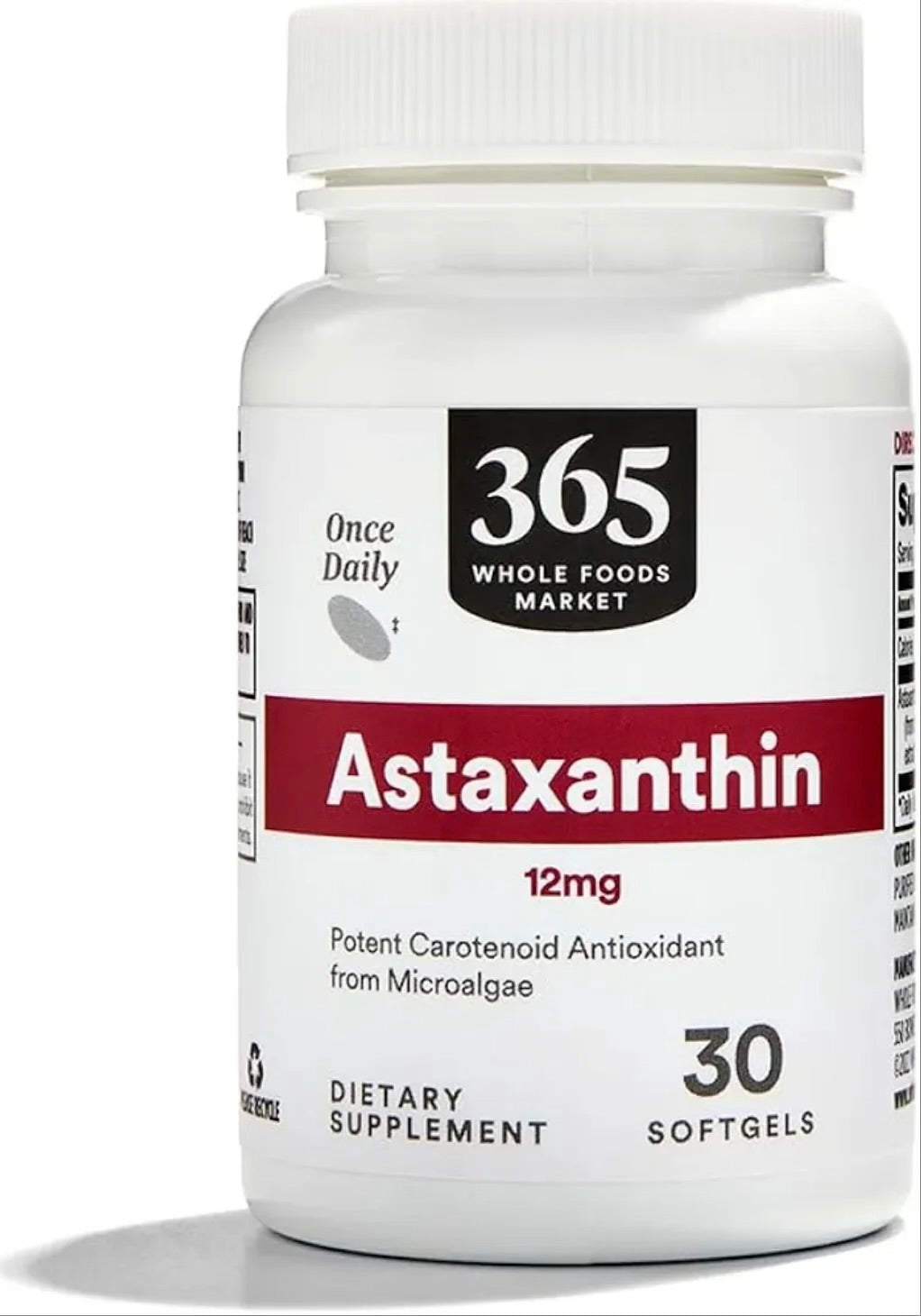 Whole Foods Market, Astaxanthin 12mg