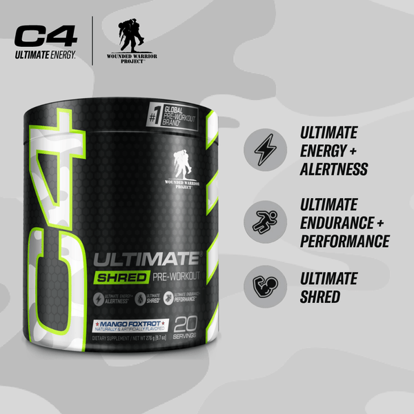 Cellucor C4 Ultimate Shred - 20 Servings
