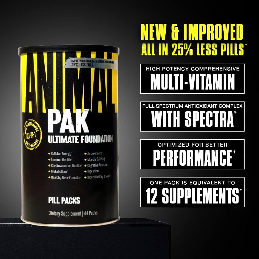 Animal Pak ( Ultimate Foundation) 44packs