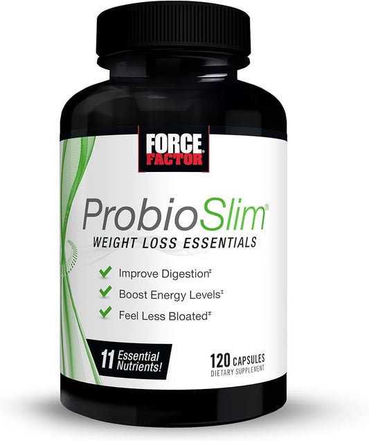 Force Factor ProbioSlim, Weight Loss Essentials, 120 Capsules