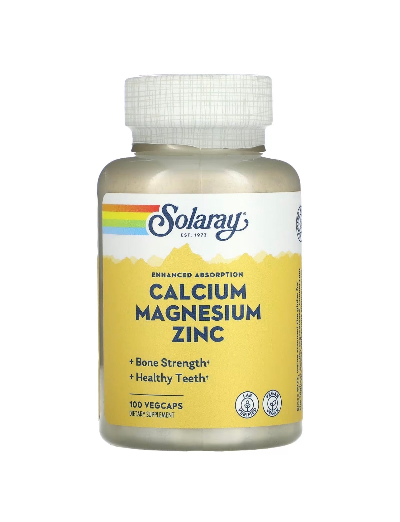 Solaray Calcium Magnesium Zinc