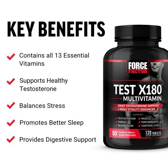 Force Factor Test X180 Multivitamin