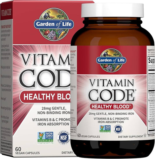 Garden of Life, Vitamin Code, Healthy Blood