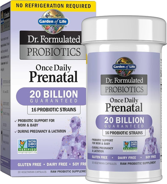 Garden of Life, Dr. Formulated Probiotics, Once Daily Prenatal