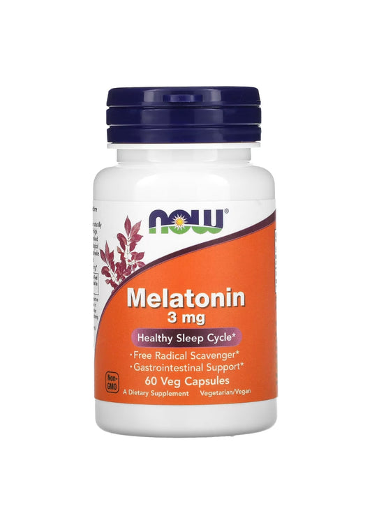 Now foods Melatonin Veg Capsules