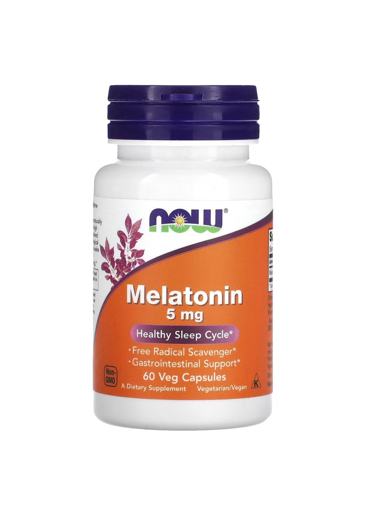 Now foods Melatonin Veg Capsules