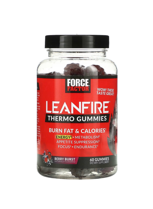 Force Factor Leanfire Thermo Fat Burner Gummies