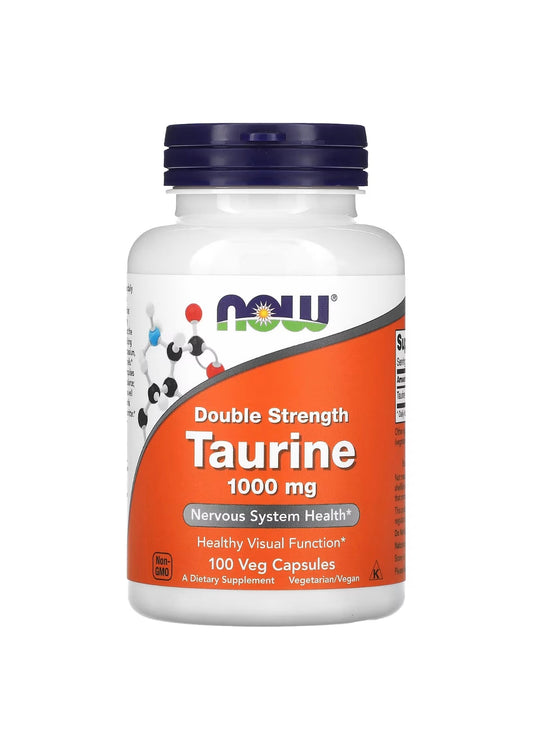 NOW Foods, Taurine, Double Strength, 1,000 mg