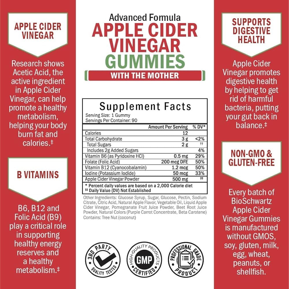 ProbioSlim Apple Cider Vinegar Gummies