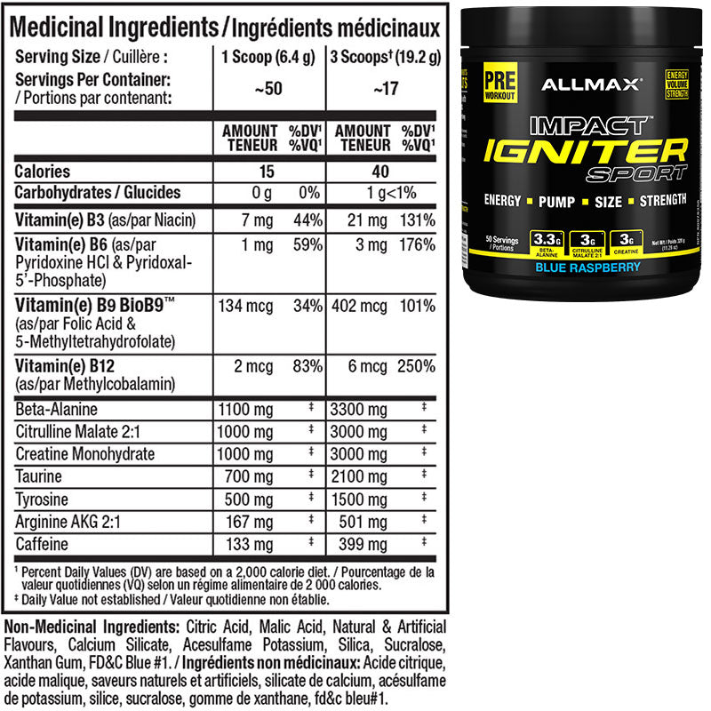 AllMax Nutrition Igniter Sport