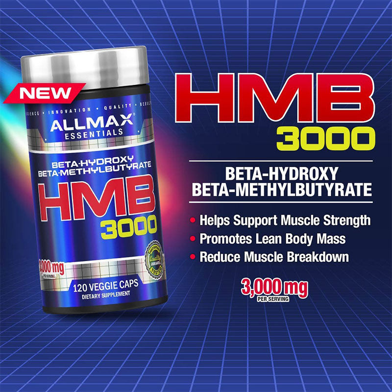 AllMAX Nutrition HMB 3000 - 120 Capsules