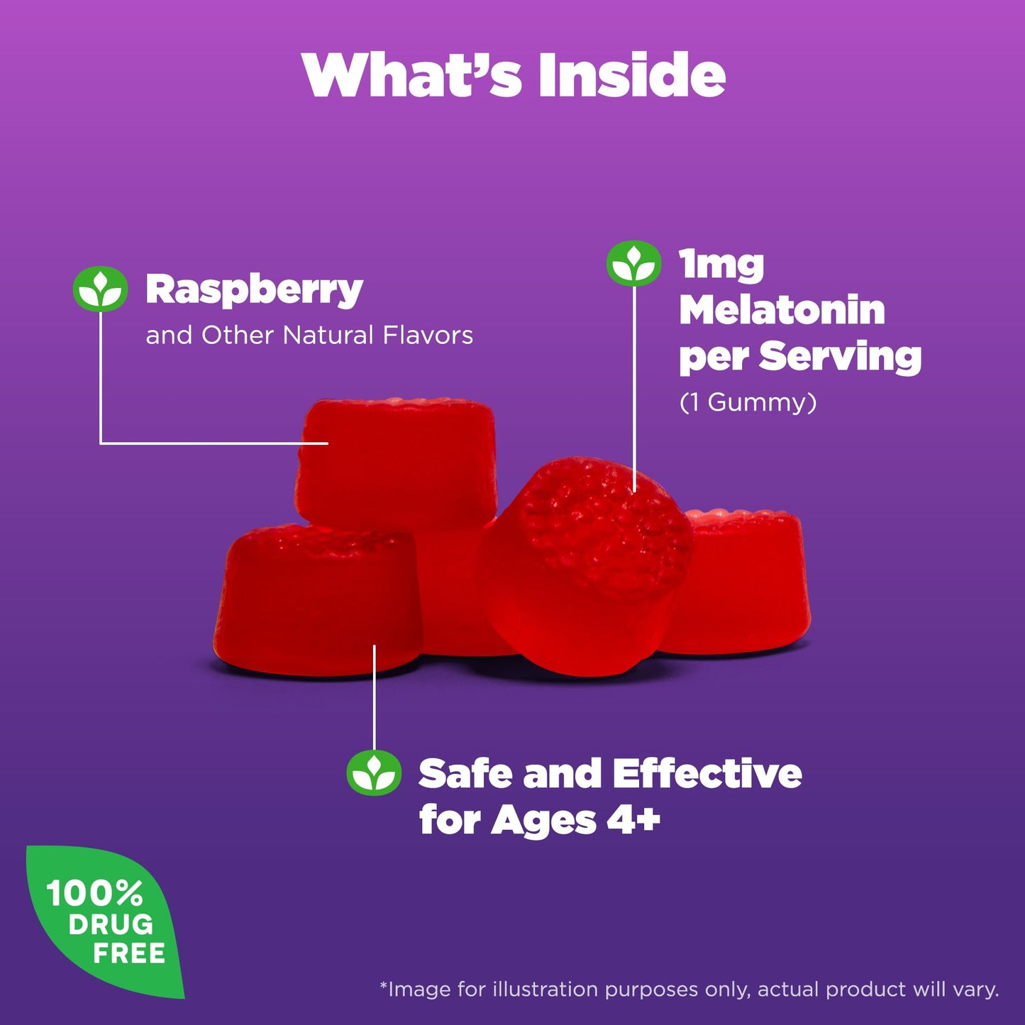 Natrol Kids ages 4+ gummies