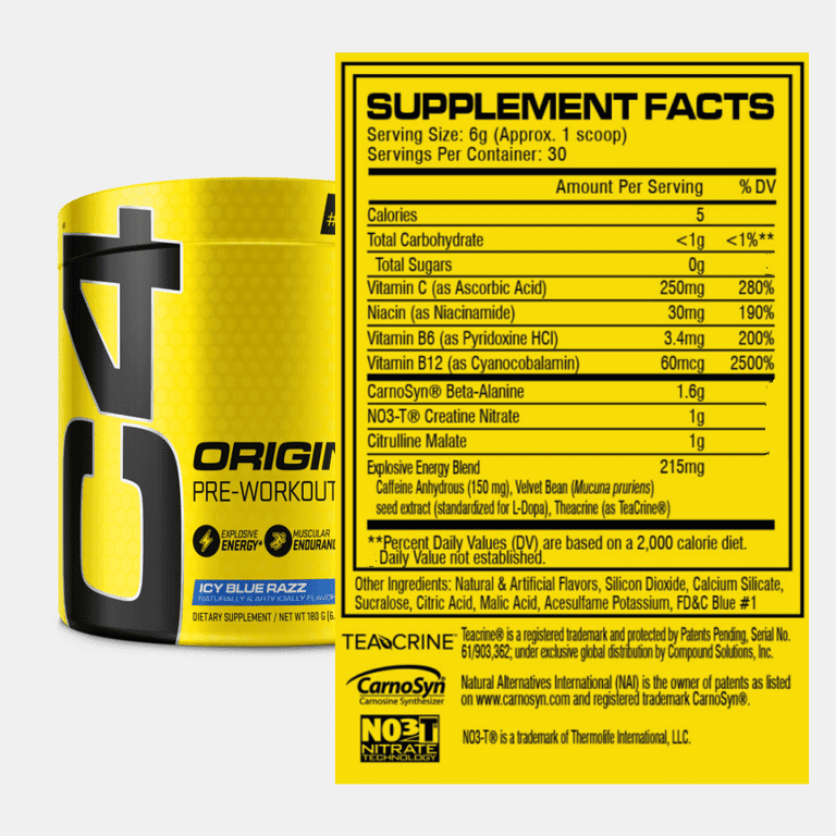 C4® Original Pre Workout Powder