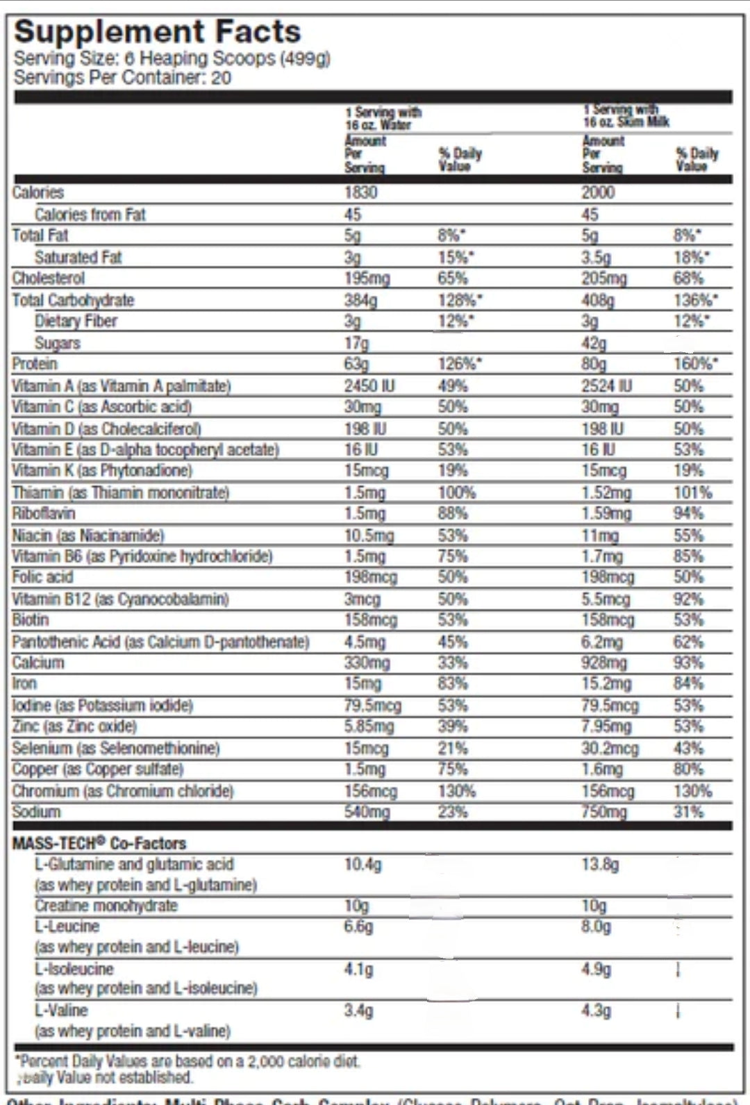 MASS-TECH® EXTREME 2000 / 2.72kg