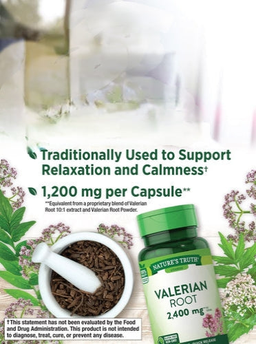 Nature's Truth Valerian Root 2400 Mg