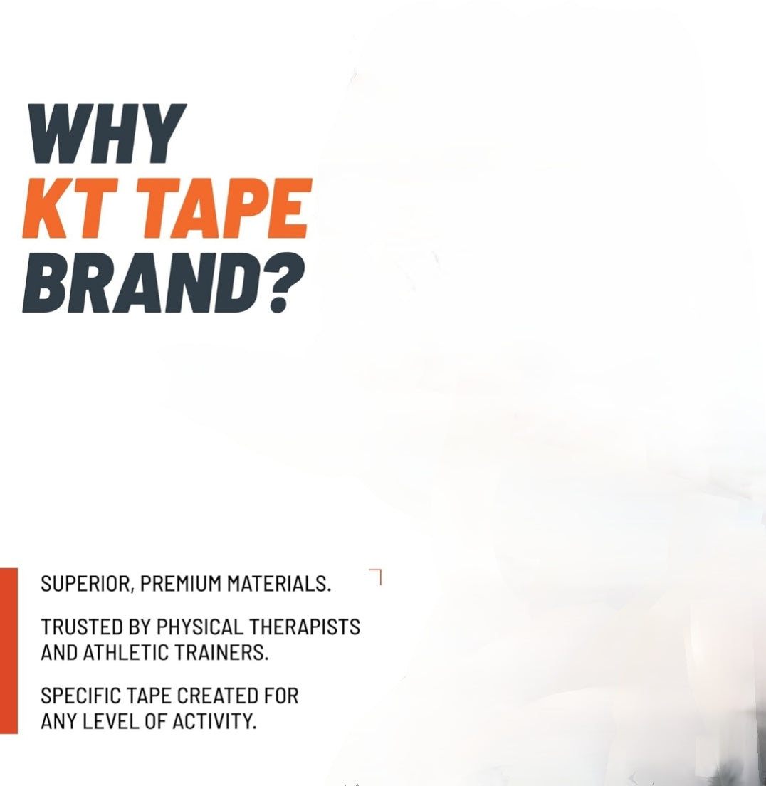 KT tape Original Cotton, Elastic Kinesiology Athletic Tape