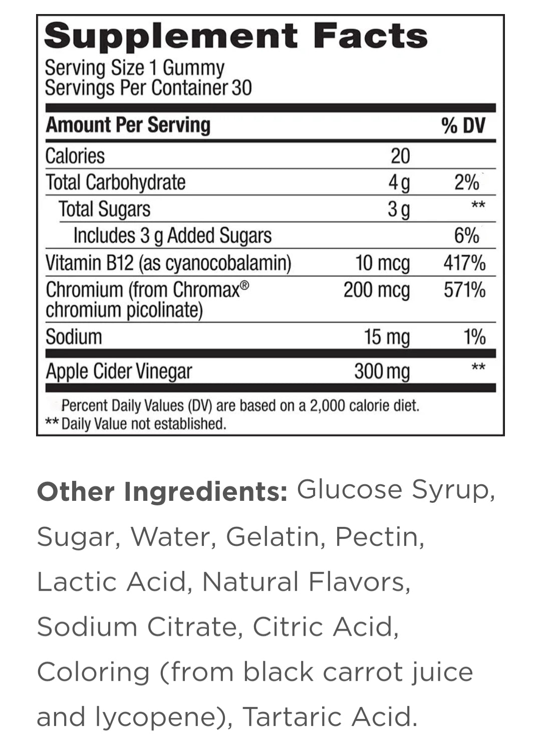 Olly Metabolism Gummy Rings