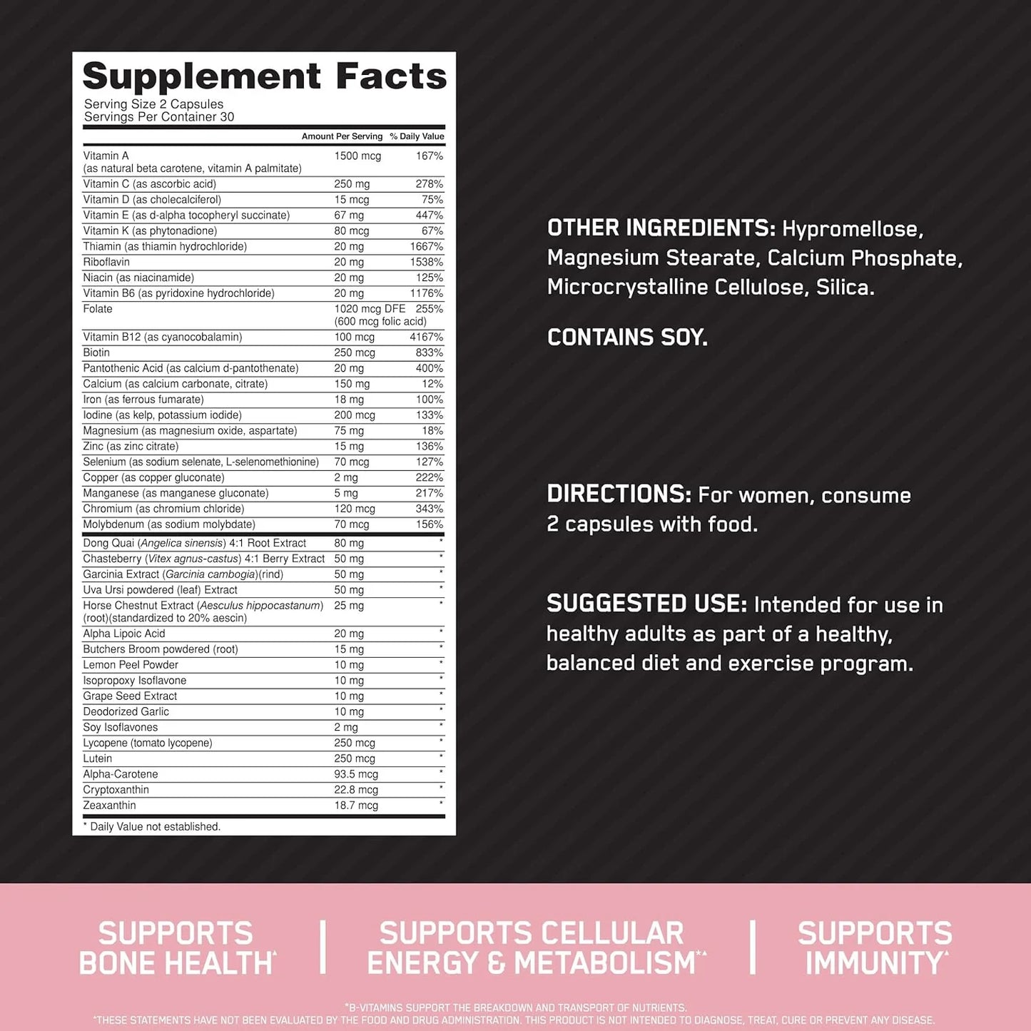 ON Opti-Women Multivitamin