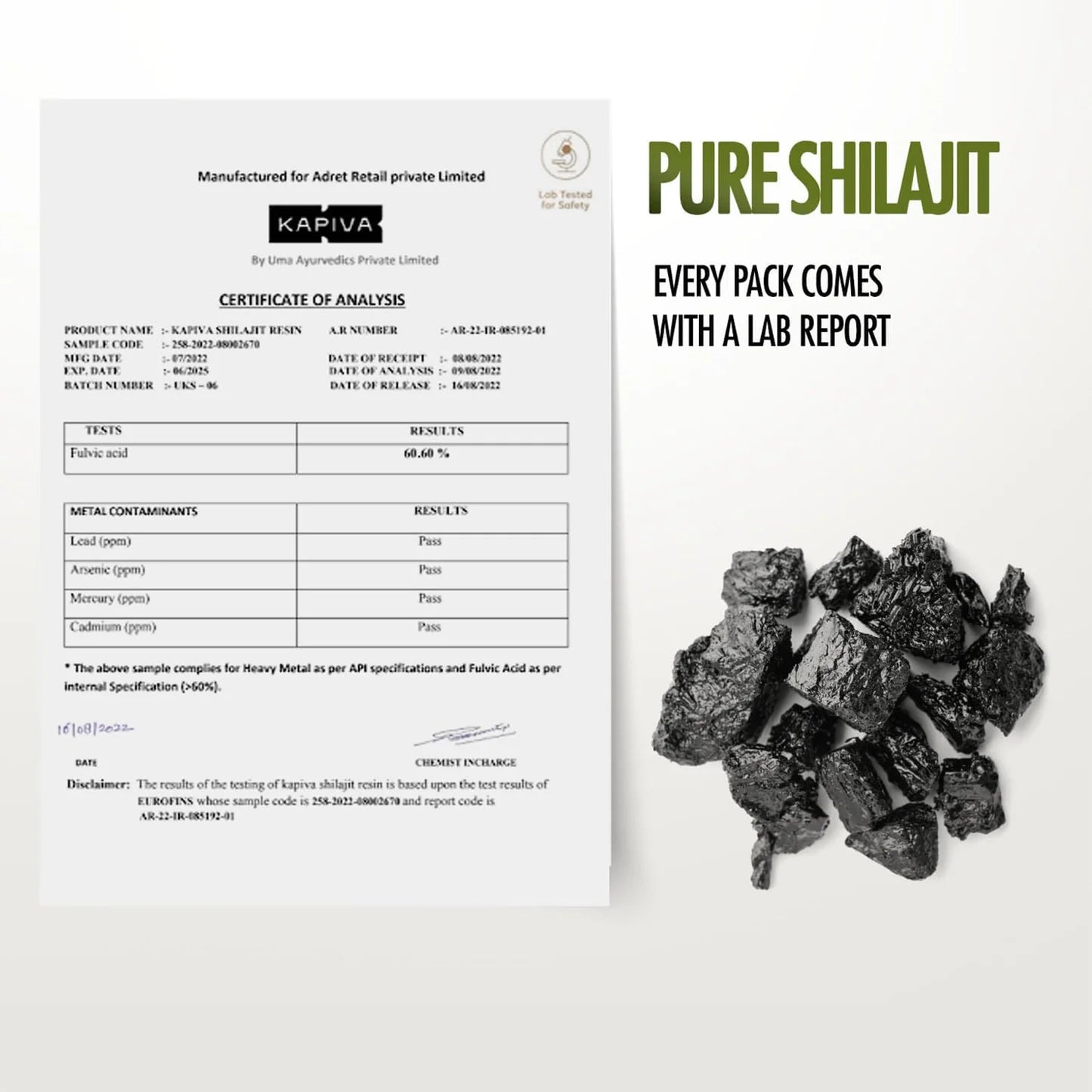 Himalayan Shilajit Resin