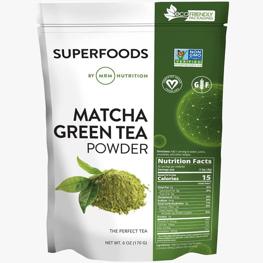 MRM Nutrition, Matcha Green Tea Powder, 6 oz (170 g)