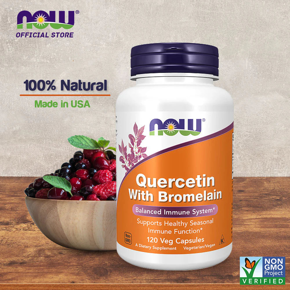 NOW Foods, Quercetin with Bromelain