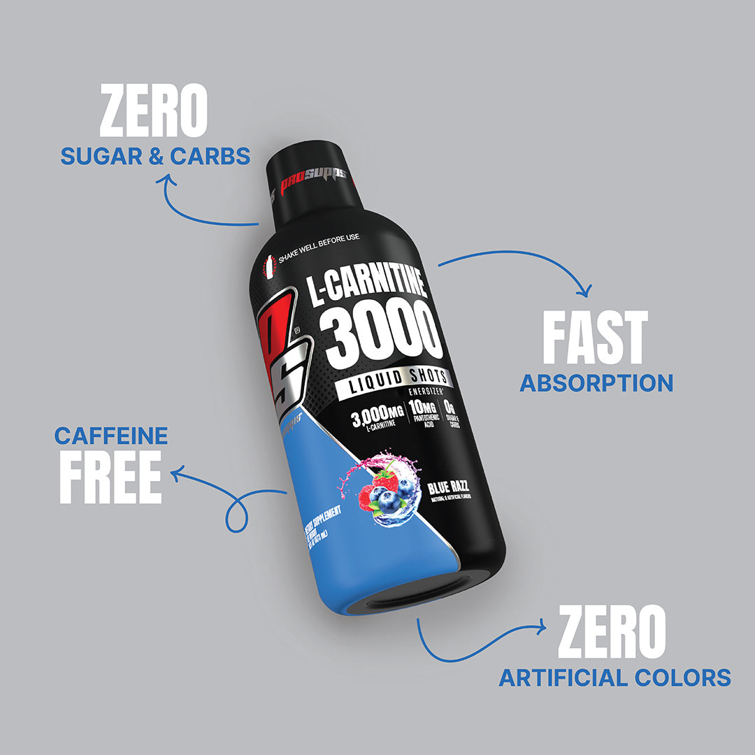 Prosupps L-Carnitine 3000 Liquid Shots, (473 ml)