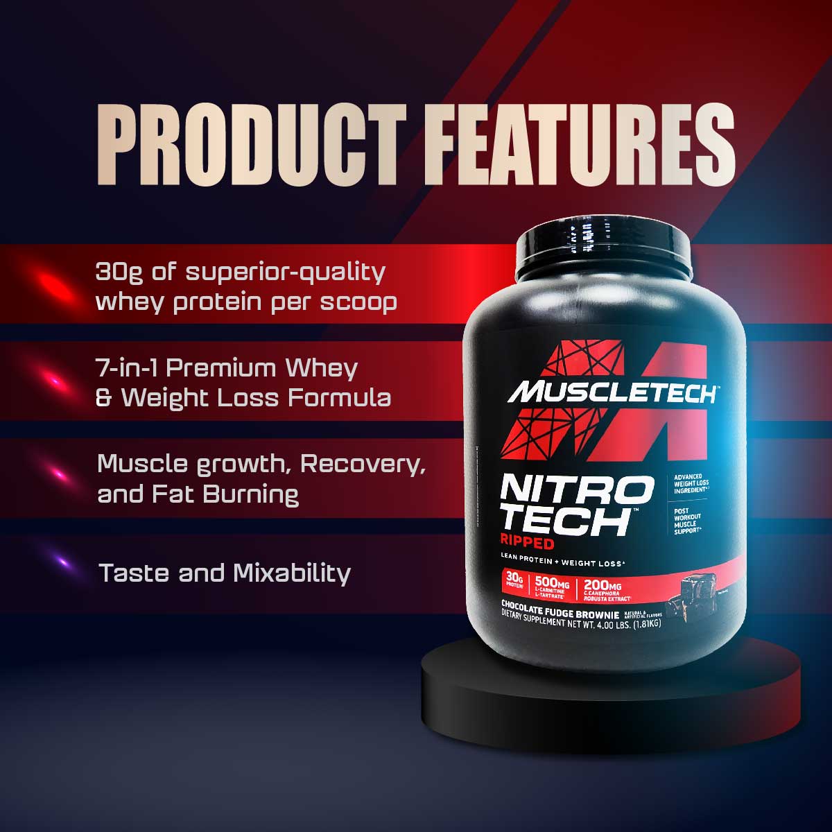 MuscleTech Nitro-Tech Ripped