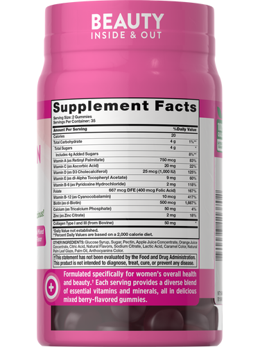 Nature's Truth Women's Multivitamin with Collagen