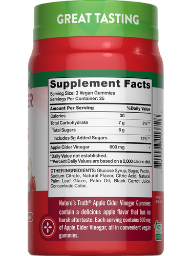 Apple Cider Vinegar 600mg