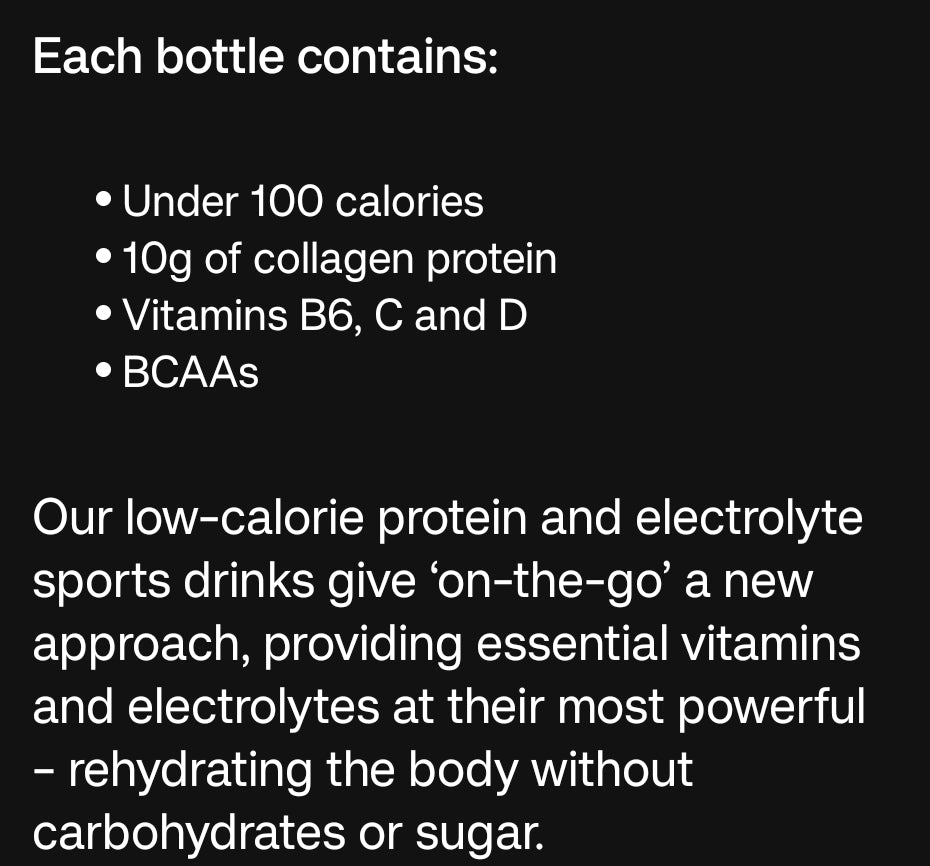 WOW Hydrate Protein & Electrolyte  500ml