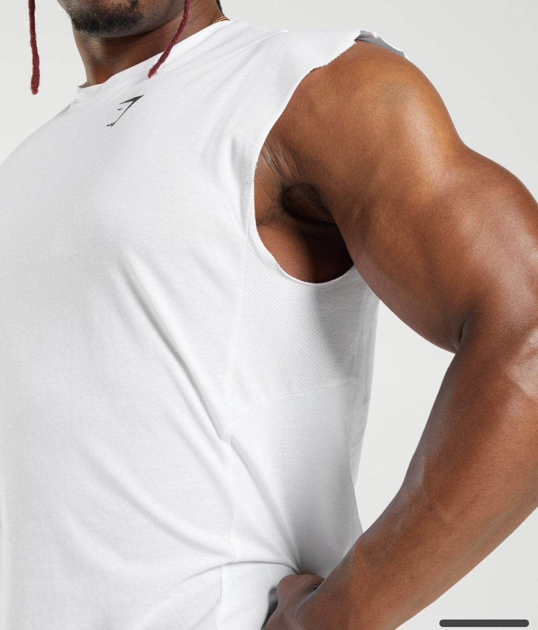 Gymshark React cutoff Tank