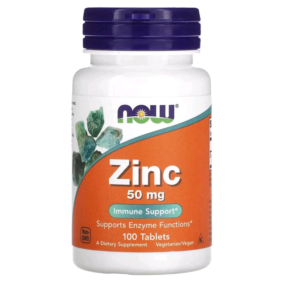 NOW Foods Zinc Gluconate 50mg