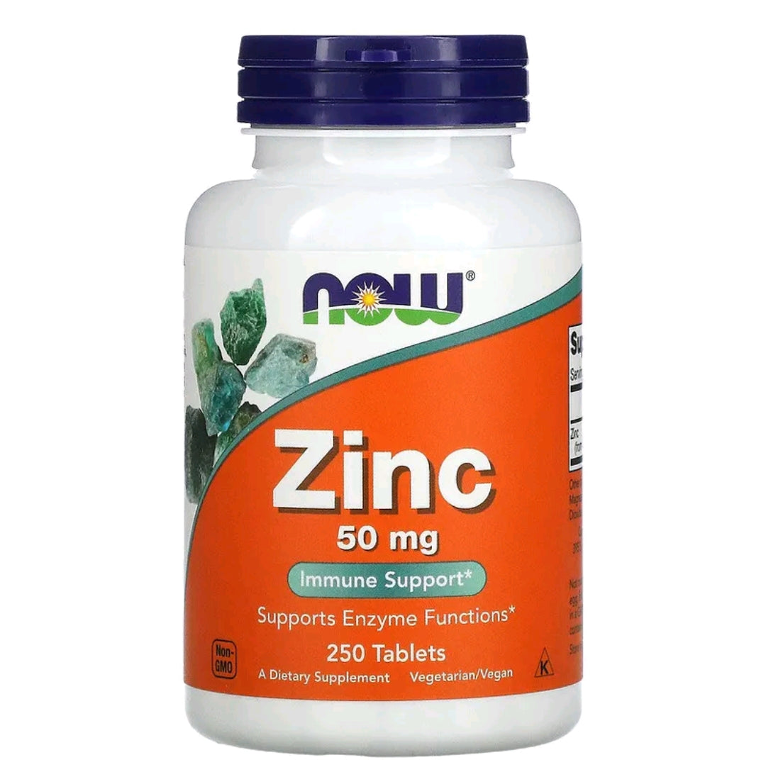 NOW Foods Zinc Gluconate 50mg