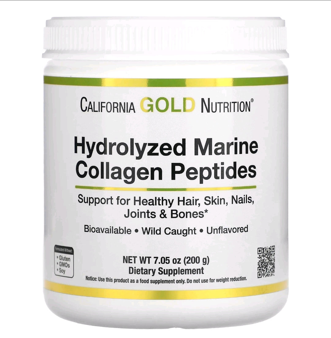 Hydrolyzed Marine Collagen Peptides, Unflavored