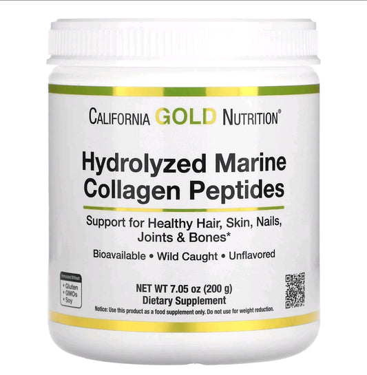 Hydrolyzed Marine Collagen Peptides, Unflavored