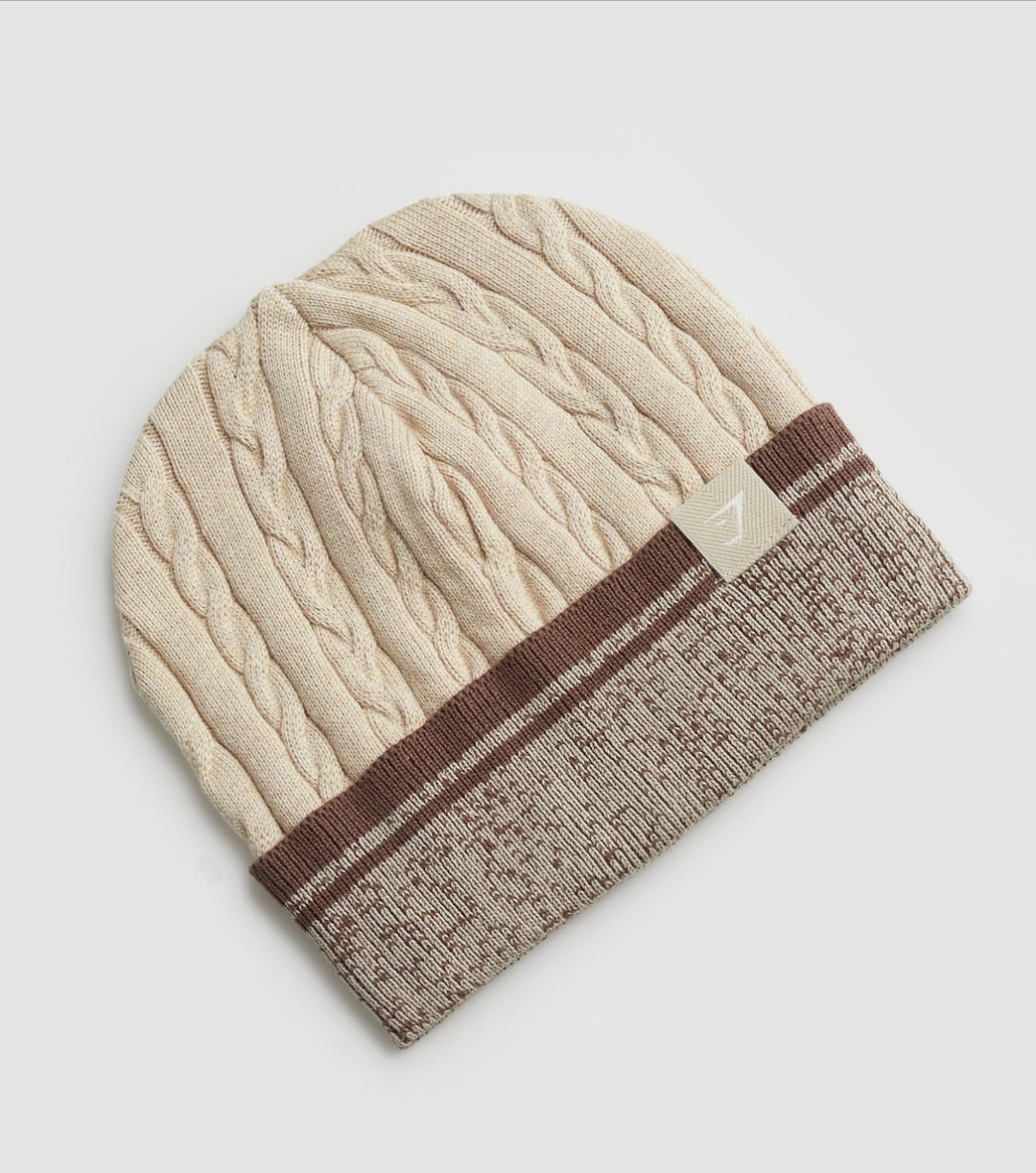 Gymshark cable beanie