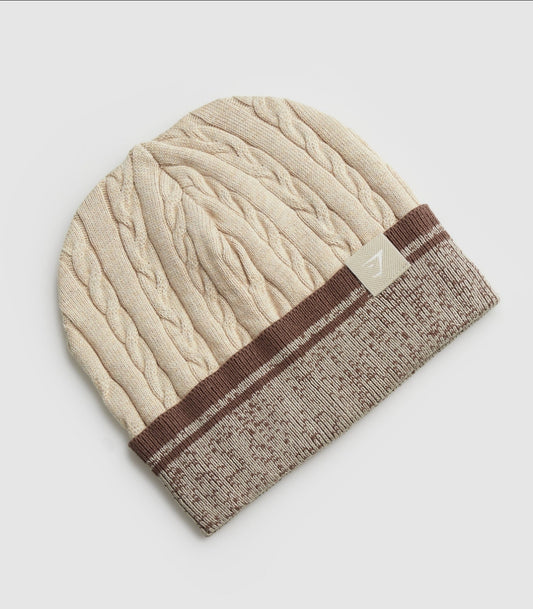 Gymshark cable beanie