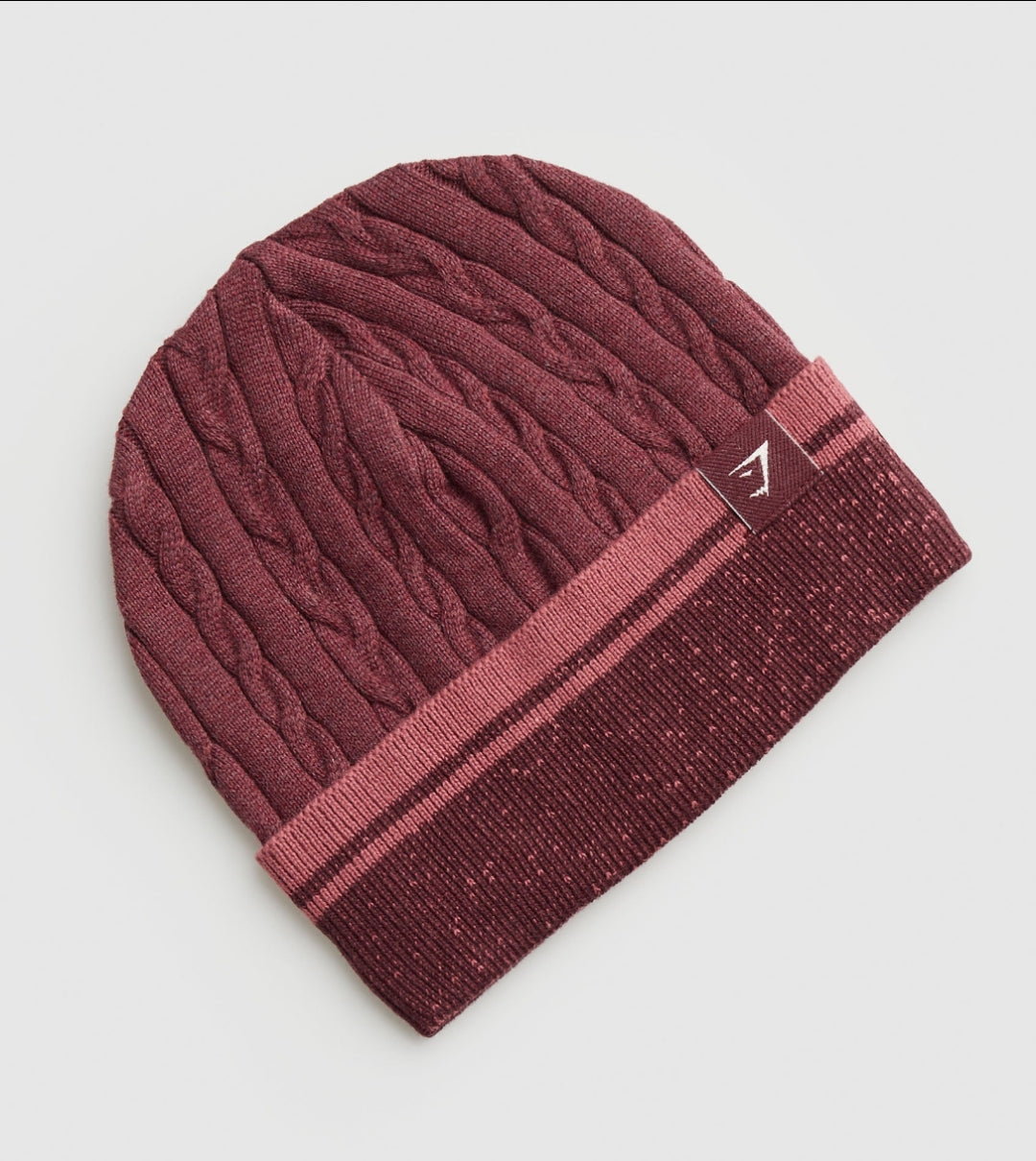 Gymshark cable beanie