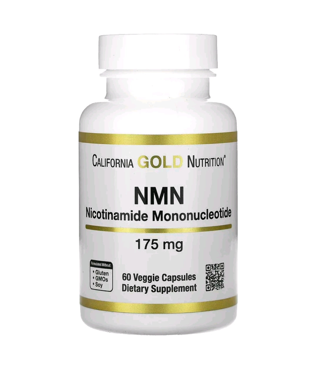 California Gold Nutrition NMN, 175 mg,Veggie Capsules