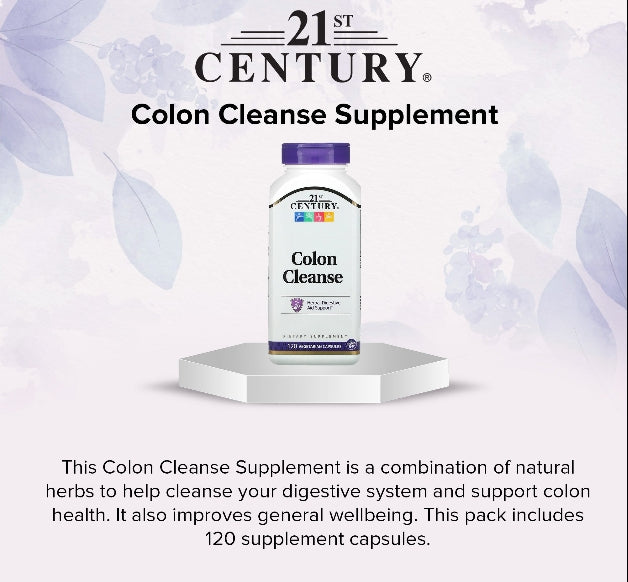 21st Century Colon Cleanse Capsules