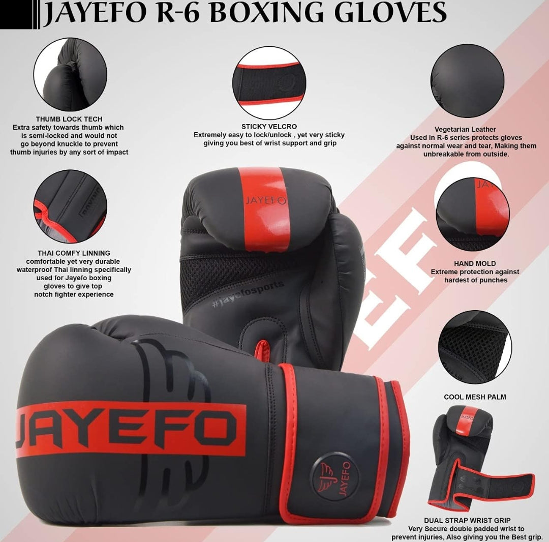 JAYEFO Boxing Gloves 14oz