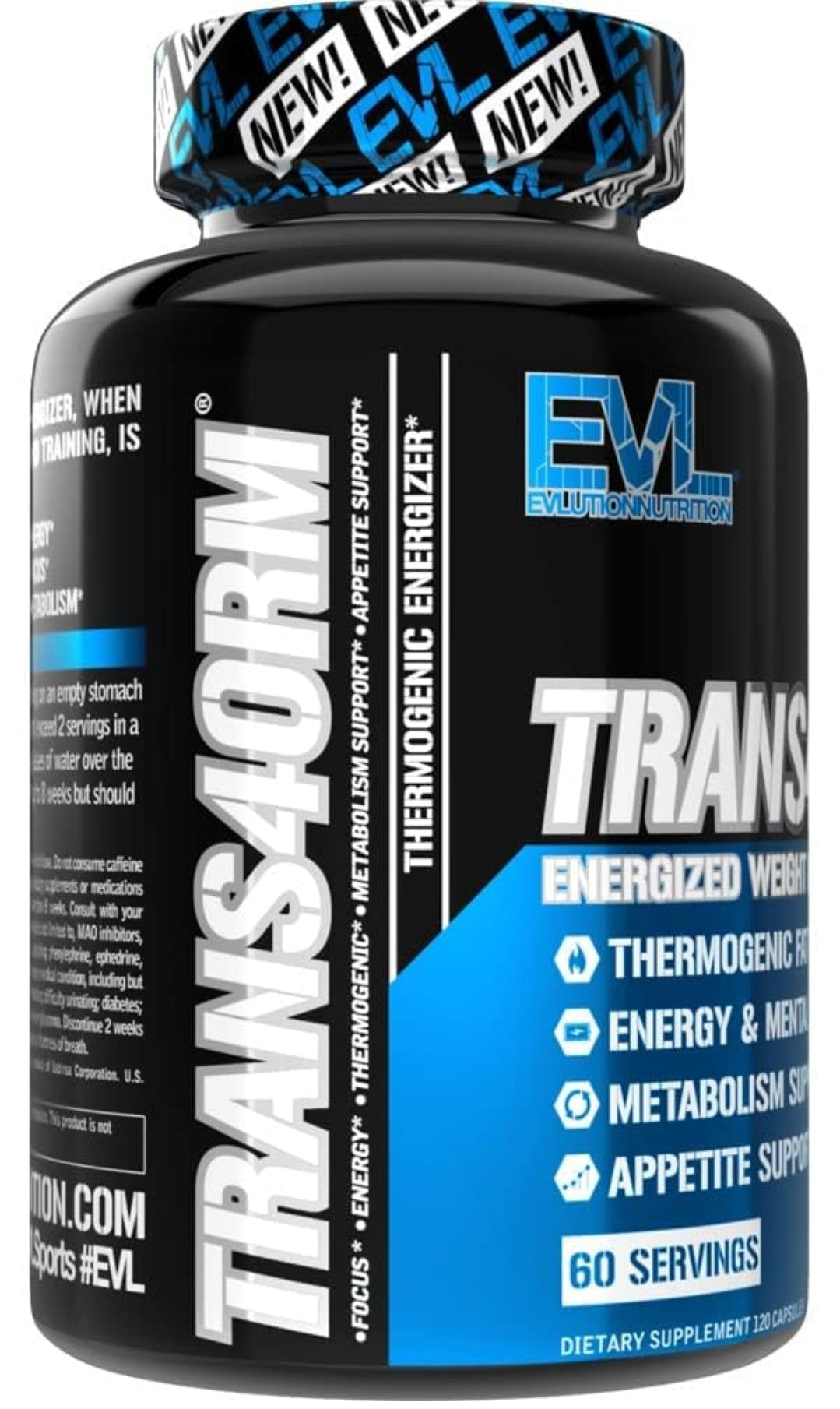 EVL Trans4orm, Energized Weight Loss Support