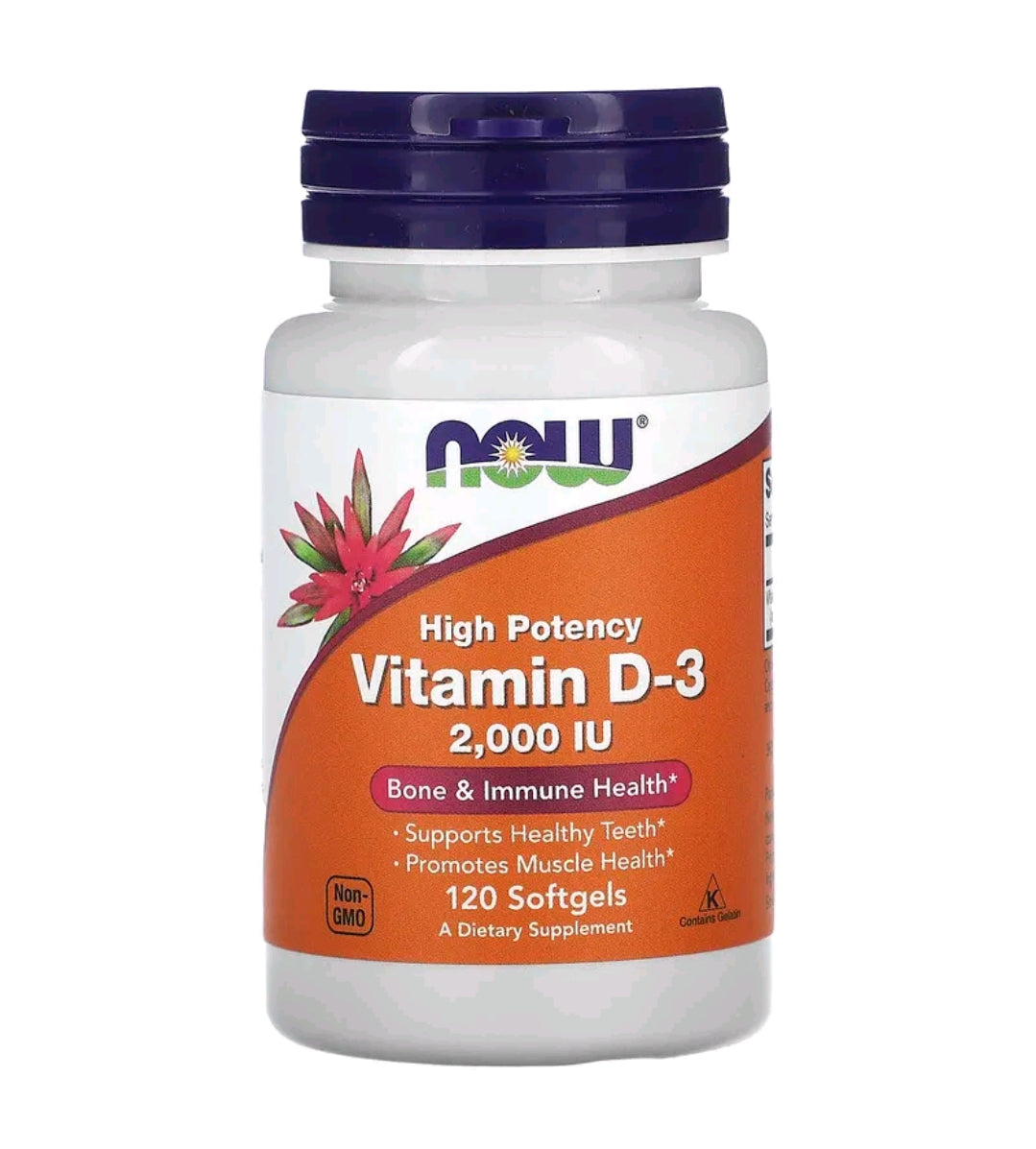 Vitamin D-3, High Potency Softgels