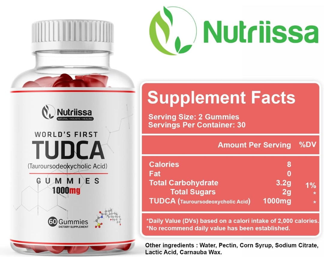 Nutriissa Tudca Gummies (1000mg)