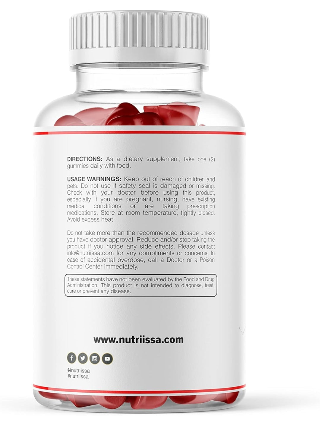 Nutriissa Tudca Gummies (1000mg)