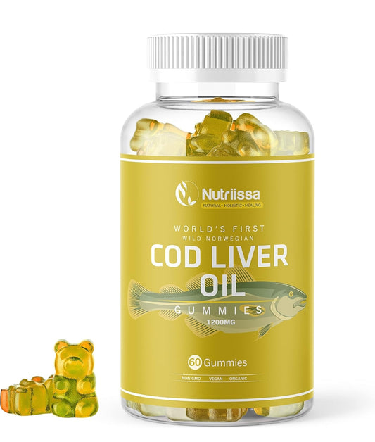 Nutriissa Cod liver oil Gummies (1200mg)