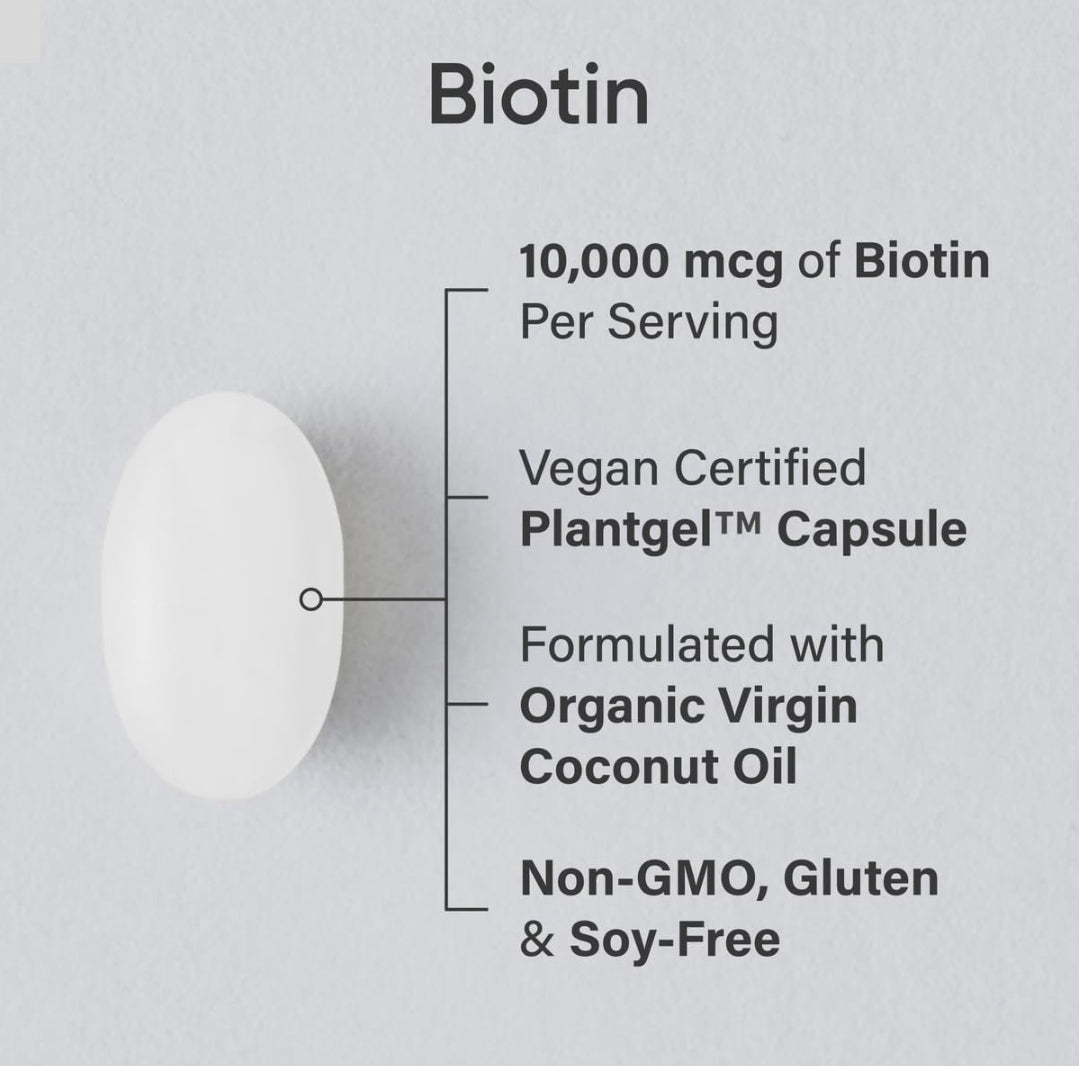Sports Research Biotin, Max Strength, 10,000 mcg