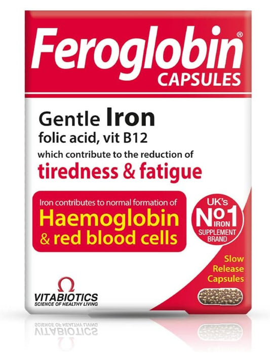 Vitabiotics Feroglobin Original Capsules