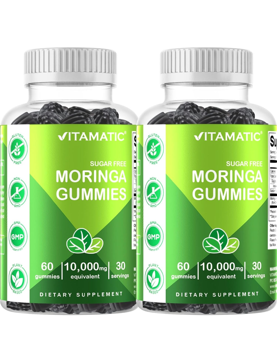 VITAMATIC Moringa Gummies (Sugar Free)1000mg